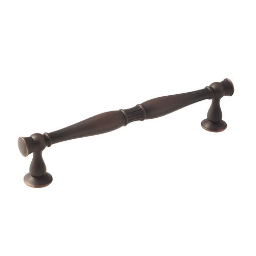 6-5/16" (160 mm) Center to Center Crawford Cabinet Pull Oil Rubbed Bronze Finish