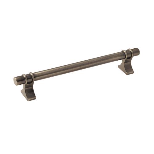 6-5/16" (160 mm) Center to Center Davenport Cabinet Pull Gunmetal Finish