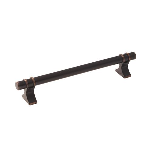 6-5/16" (160 mm) Center to Center Davenport Cabinet Pull Oil Rubbed Bronze Finish