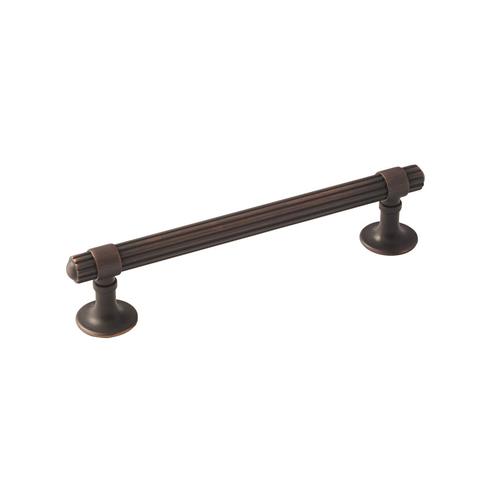 5-1/16" (128 mm) Center to Center Sea Grass Cabinet Pull Oil Rubbed Bronze Finish