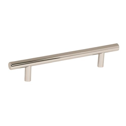 5-1/16" (128 mm) Center to Center Bar Cabinet Pull Bright Nickel Finish