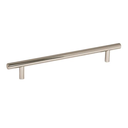 7-9/16" (192 mm) Center to Center Bar Cabinet Pull Bright Nickel Finish