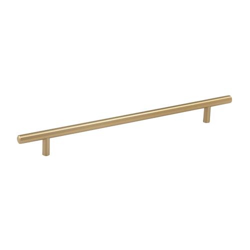 10-1/16" (256 mm) Center to Center Bar Cabinet Pull Golden Champagne Finish