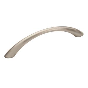 Pack of 10 3-3/4" (96 mm) Center to Center Allison Value Cabinet Pull Satin Nickel Finish