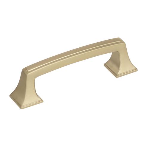 Mulholland Traditional Style Bar Cabinet Pull Handle 3" Center to Center Golden Champagne