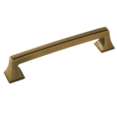 Mulholland Traditional Style Bar Cabinet Pull Handle 5 1/16" Center to Center Gilded Bronze