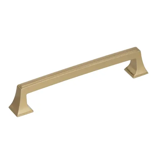 Mulholland Traditional Style Bar Cabinet Pull Handle 6 5/16" Center to Center Golden Champagne