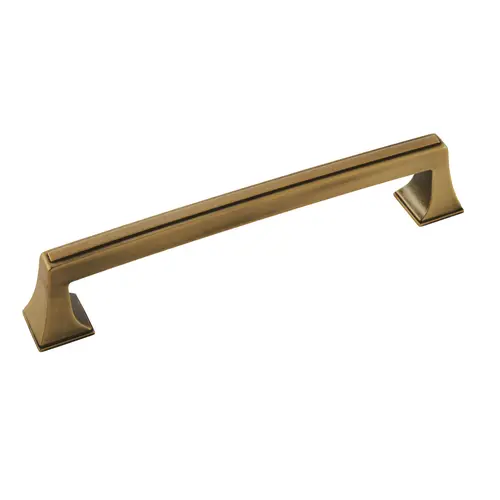 Mulholland Traditional Style Bar Cabinet Pull Handle 6 5/16" Center to Center Gilded Bronze