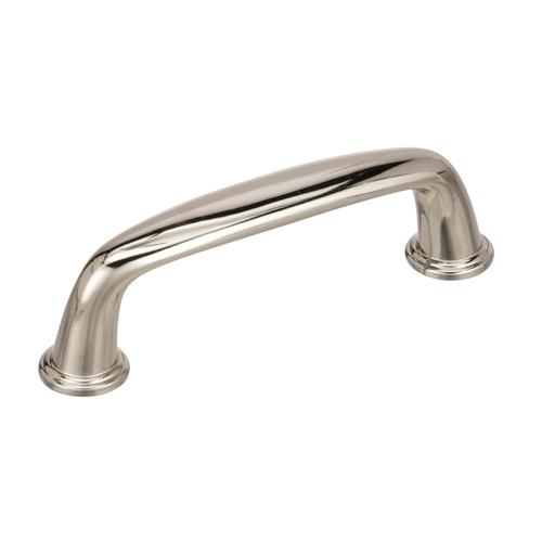 3" (76 mm) Center to Center Kane Cabinet Pull Bright Nickel Finish