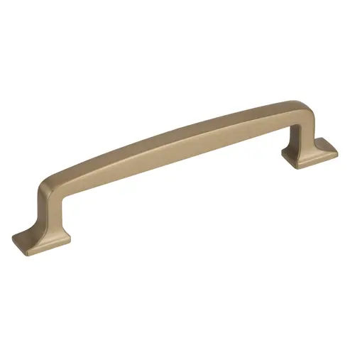 5-1/16" (128 mm) Center to Center Westerly Cabinet Pull Golden Champagne Finish