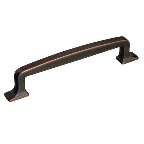 5-1/16" (128 mm) Center to Center Westerly Cabinet Pull Graphite Finish Oil Rubbed Bronze