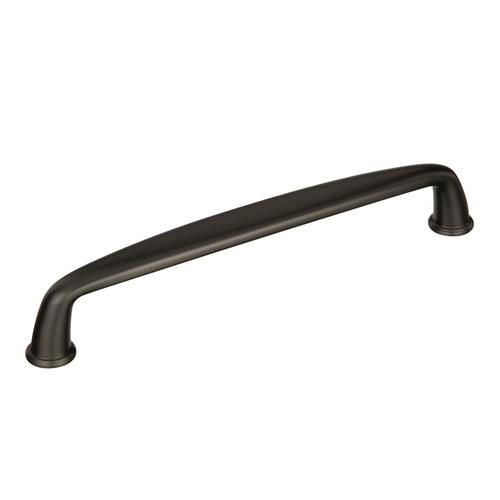 6-5/16" (160 mm) Center to Center Kane Cabinet Pull Black Bronze Finish