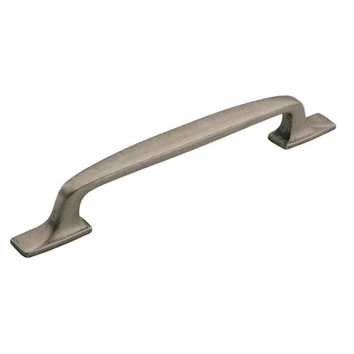 6-5/16" (160 mm) Center to Center Highland Ridge Cabinet Pull Aged Pewter Finish