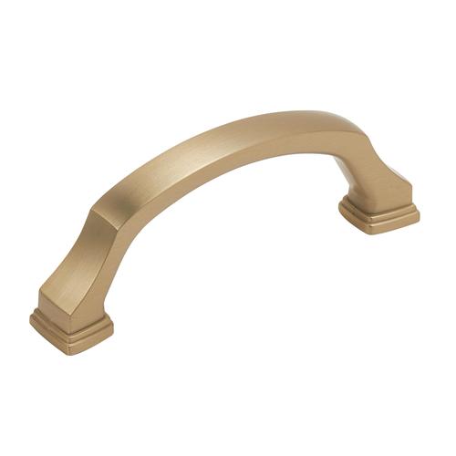 3" (76 mm) Center to Center Revitalize Cabinet Pull Golden Champagne Finish