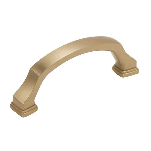 3" (76 mm) Center to Center Revitalize Cabinet Pull Golden Champagne Finish