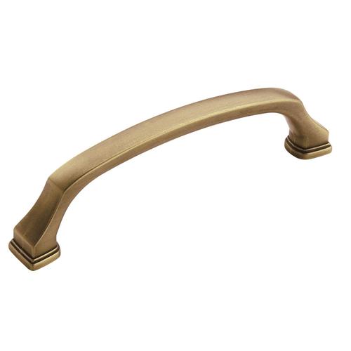 5-1/16" (128 mm) Center to Center Revitalize Cabinet Pull Gilded Bronze Finish