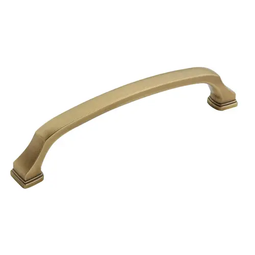 6-5/16" (160 mm) Center to Center Revitalize Cabinet Pull Gilded Bronze Finish