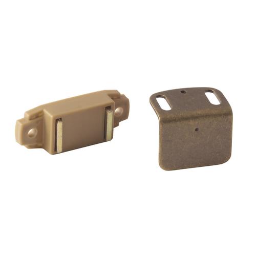 Magnetic Catch Plastic Tan - pack of 100