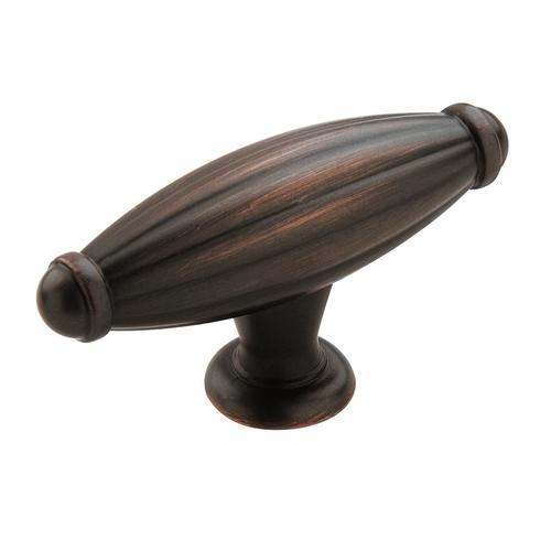 Traditional Blythe T-Pull Cabinet Knob 2 5/8" Length Oil Rubbed Bronze