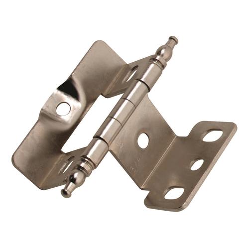 Amerock CM3175TM14 Nickel Finish Full Inset Cabinet Hinge For Door ...