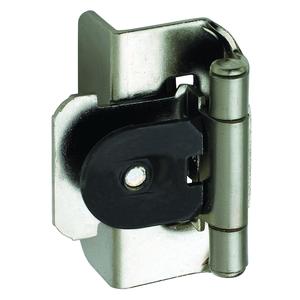 Sterling Nickel Double Demountable Cabinet Hinges 1/2" Overlay