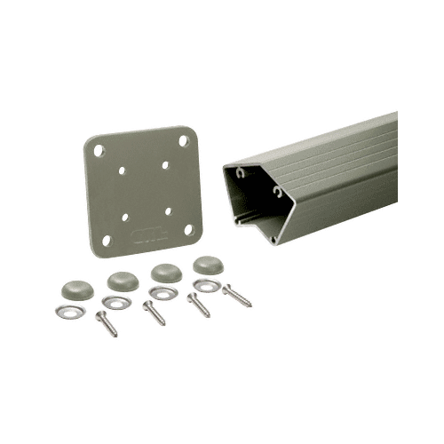 Beige Gray 200, 300, 350, and 400 Series 42" Long 135 Degree Surface Mount Post Kit