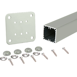 Agate Gray 200, 300, 350, and 400 Series 48" Surface Mount Post Kit