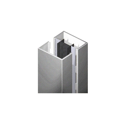 Custom Silver Metallic Standard Series Square Column Covers Four Panels Opposing