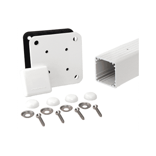 Sky White 42" Surface Mount Cable Center Post Kit for 200, 300, 350, and 400 Series Rails
