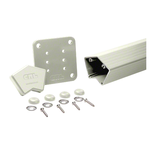 Oyster White 100 Series 48" 135 Surface Mount Post Kit