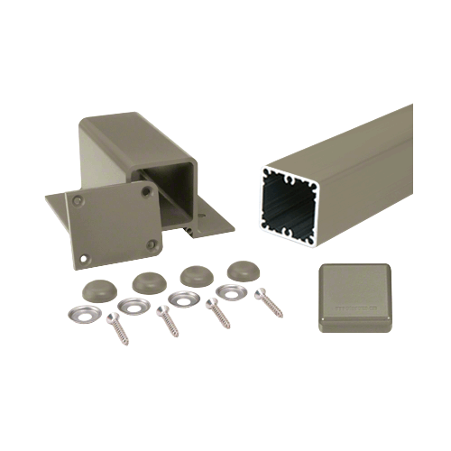 Beige Gray 100 Series 48" Fascia Mount Post Kit