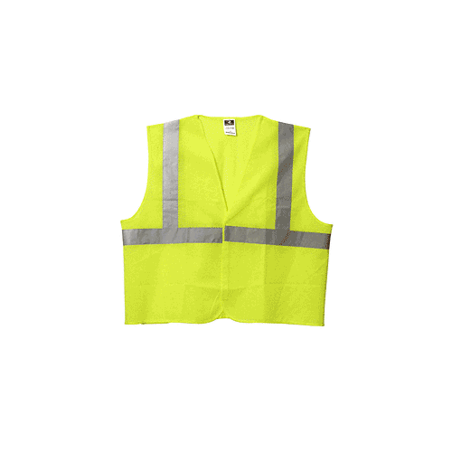 Large Green Safety Vests