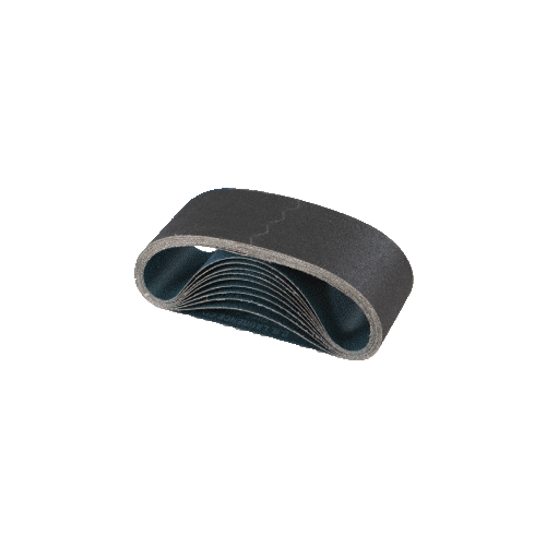 CRL CRL3X21600X 3" x 21" 600X Grit Glass Grinding Belts for Portable Sanders - 10/Bx