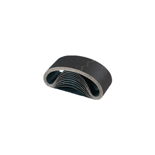 CRL CRL3X18400X 3" x 18" 400X Grit Glass Belt for Portable Sanders - 10/Bx