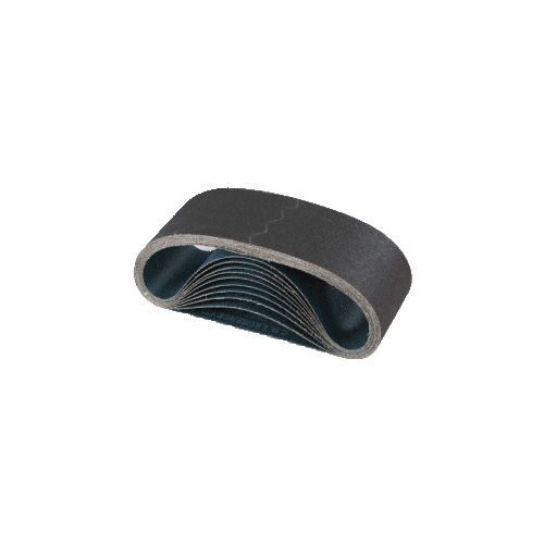 CRL CRL3X2160X 3" x 21" 60X Grit Glass Grinding Belts for Portable Sanders - 10/Bx