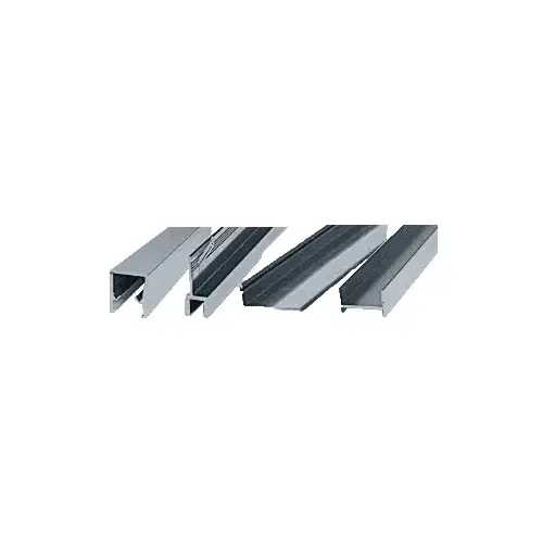 CRL S386060BN Brushed Nickel Frameless Double "MK" Series Sliding Shower Door Kit - 60" W x 60" H for 3/8" Glass GLASS NOT INCLUDED