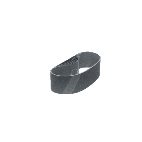 3" x 24" 50X Grit Glass Grinding Belt for Portable Sanders - 10/Bx