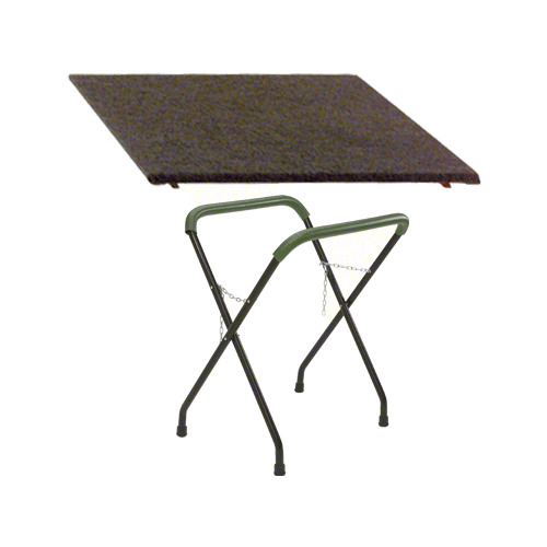 Optional Carpeted Table Top Measures 24-1/2" x 30-1/2"