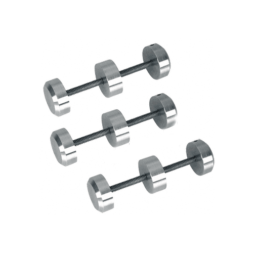 CRL CDS3S Brushed Stainless Surround Sound Spacer Studs for Bullet Resistant Protective Barrier Systems