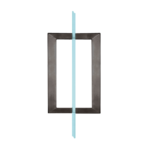 CRL SQ8X8BBRZ Brushed Bronze 8" x 8" SQ Series Square Tubing Backto