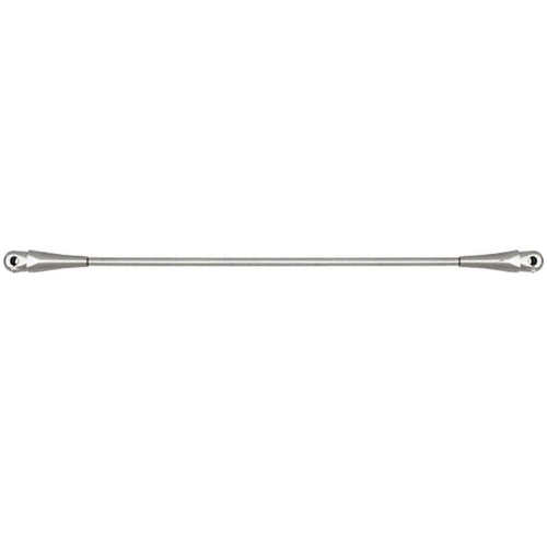 CRL GAS137BS Brushed Stainless 37" Glass Awning System Connecting Rod for 36" Wide Panels