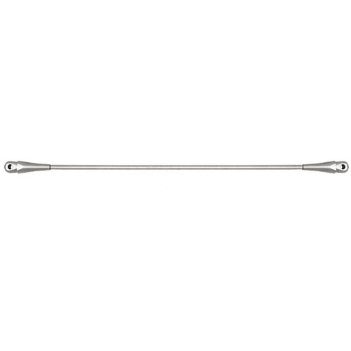 CRL GAS145BS Brushed Stainless 45" Glass Awning System Connecting Rod for 42" Wide Panels