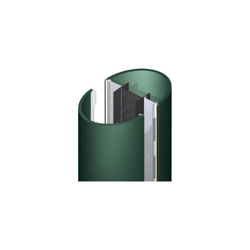 Custom KYNAR Paint Premier Series Elliptical Column Covers Two Panels Opposing
