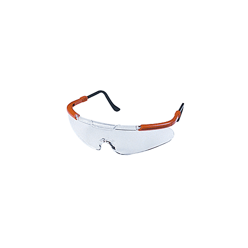 Radians CL0210 Clear Lens Vector Safety Glasses