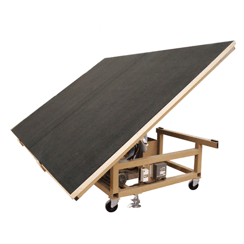 9' x 12' Hydraulic Easy Tilt-Top Cutting Table