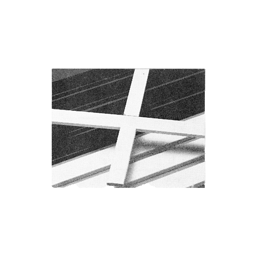 White 3/16" x 3/4" Muntin Bar 152" Stock Length