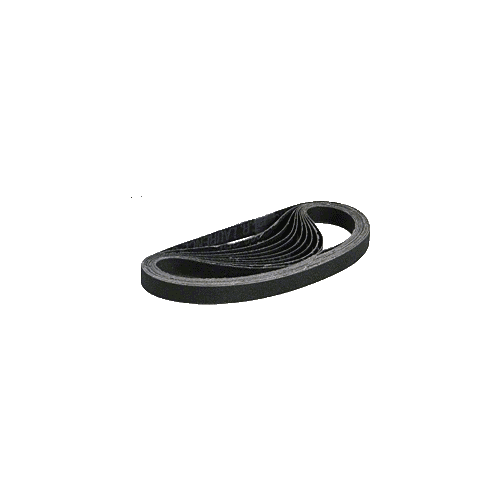 CRL CRL12X1880X 1/2" x 18" 80X Grit Silicon Carbide Abrasive Belt - 10/Bx