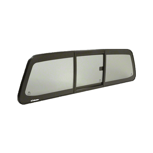 CRL ECT1585S "Perfect Fit" Three-Panel Tri-Vent Sliders with Solar Glass for 2013+Toyota Hilux