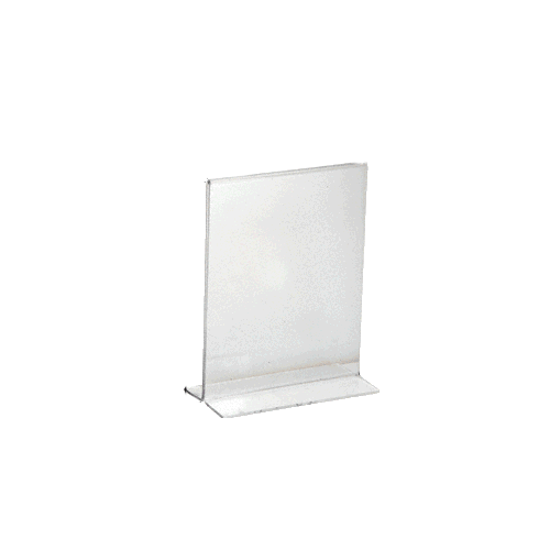 Clear Acrylic Small Sign Card Holder