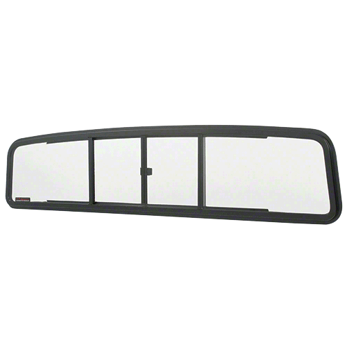 Duo-Vent Four Panel Slider with Clear Glass for 1957-1960 Ford